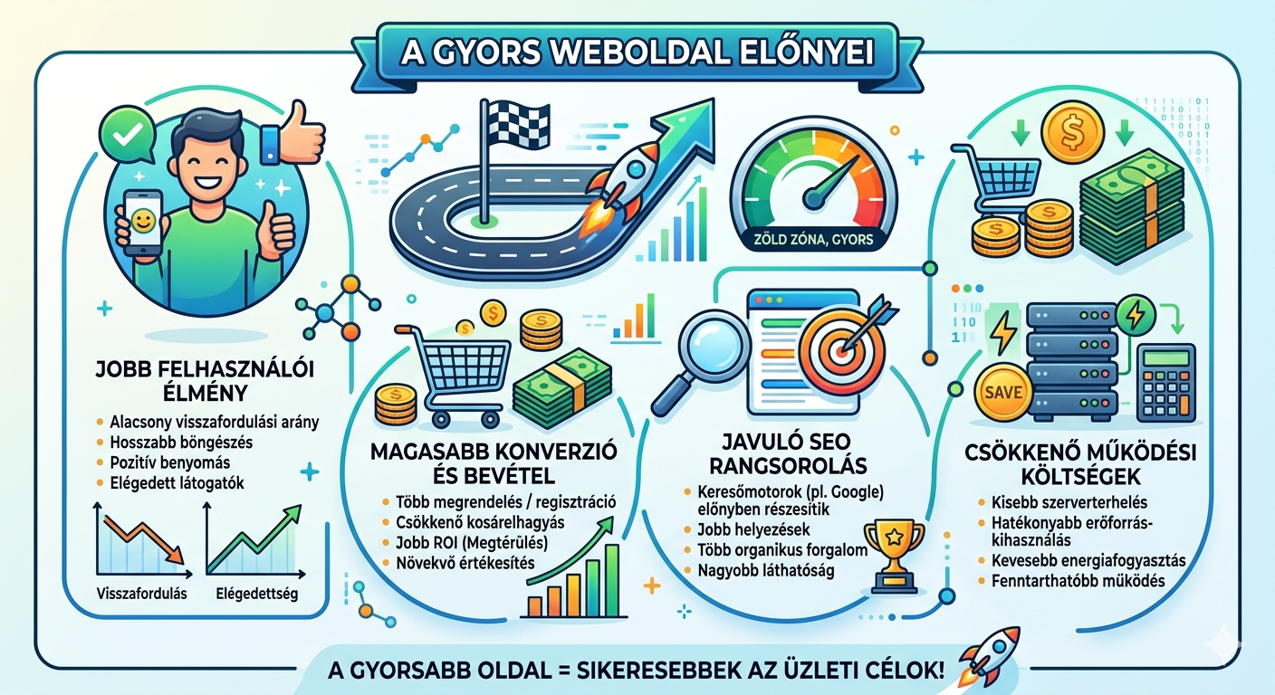 Miért számít a sebesség? A gyors weboldal titka és a lassú oldal ára